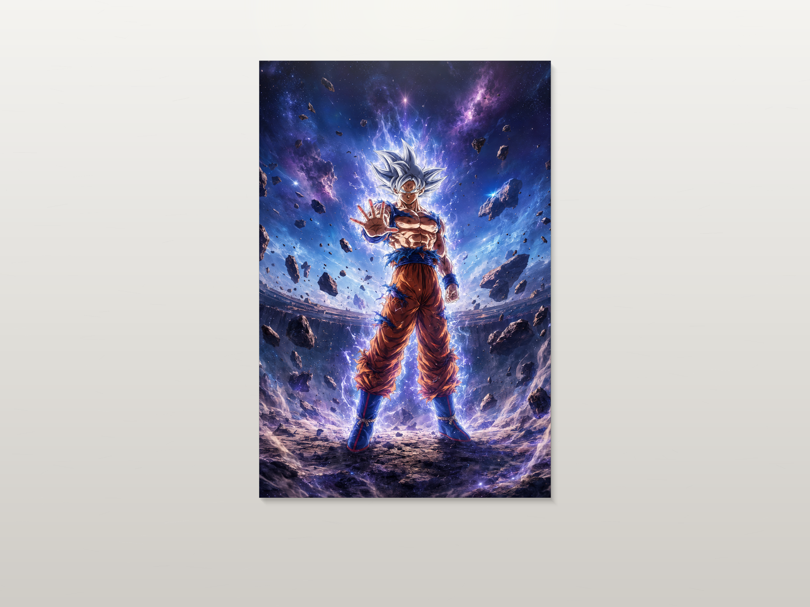 Dragon Ball inspired canvas poster artwork 01