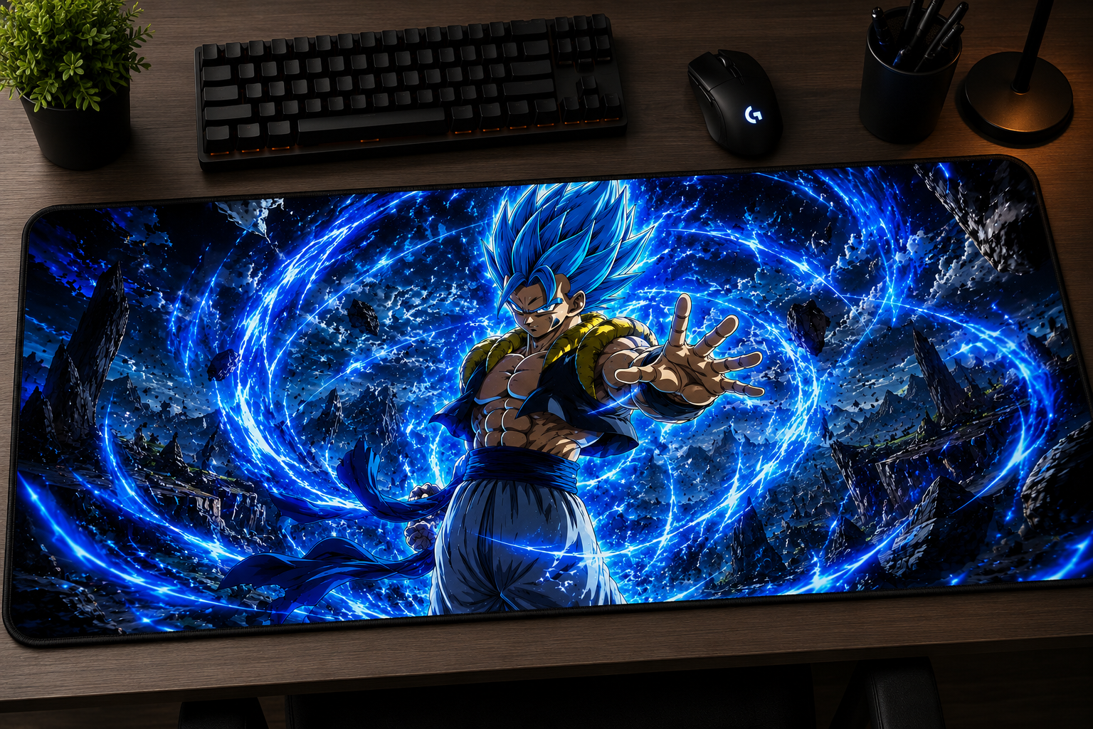 Dragon Ball Inspired XXL Gaming Mouse Pad 10 Non-LED