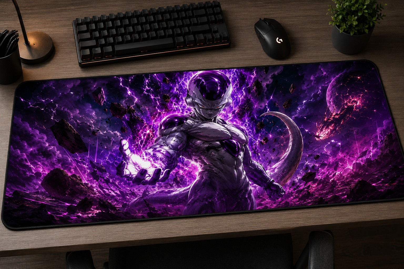 Dragon Ball Inspired XXL Gaming Mouse Pad 07 Non-LED
