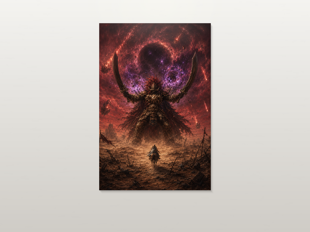Elden Ring inspired canvas poster artwork 03