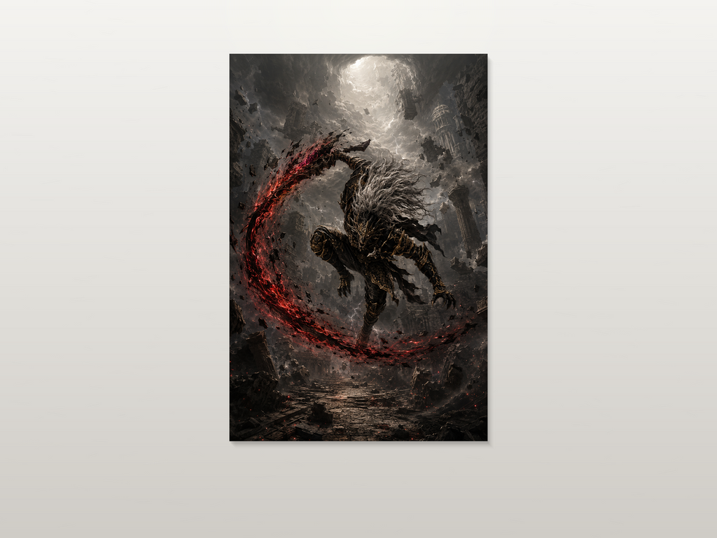 Elden Ring inspired canvas poster artwork 05