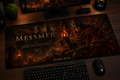 Elden Ring Inspired XXL Gaming Mouse Pad 04 Non-LED
