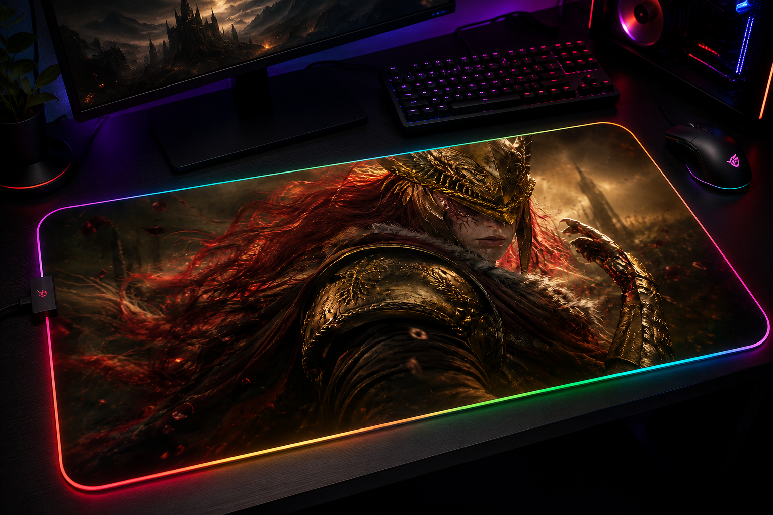 Elden Ring Inspired XXL Gaming Mouse Pad 11