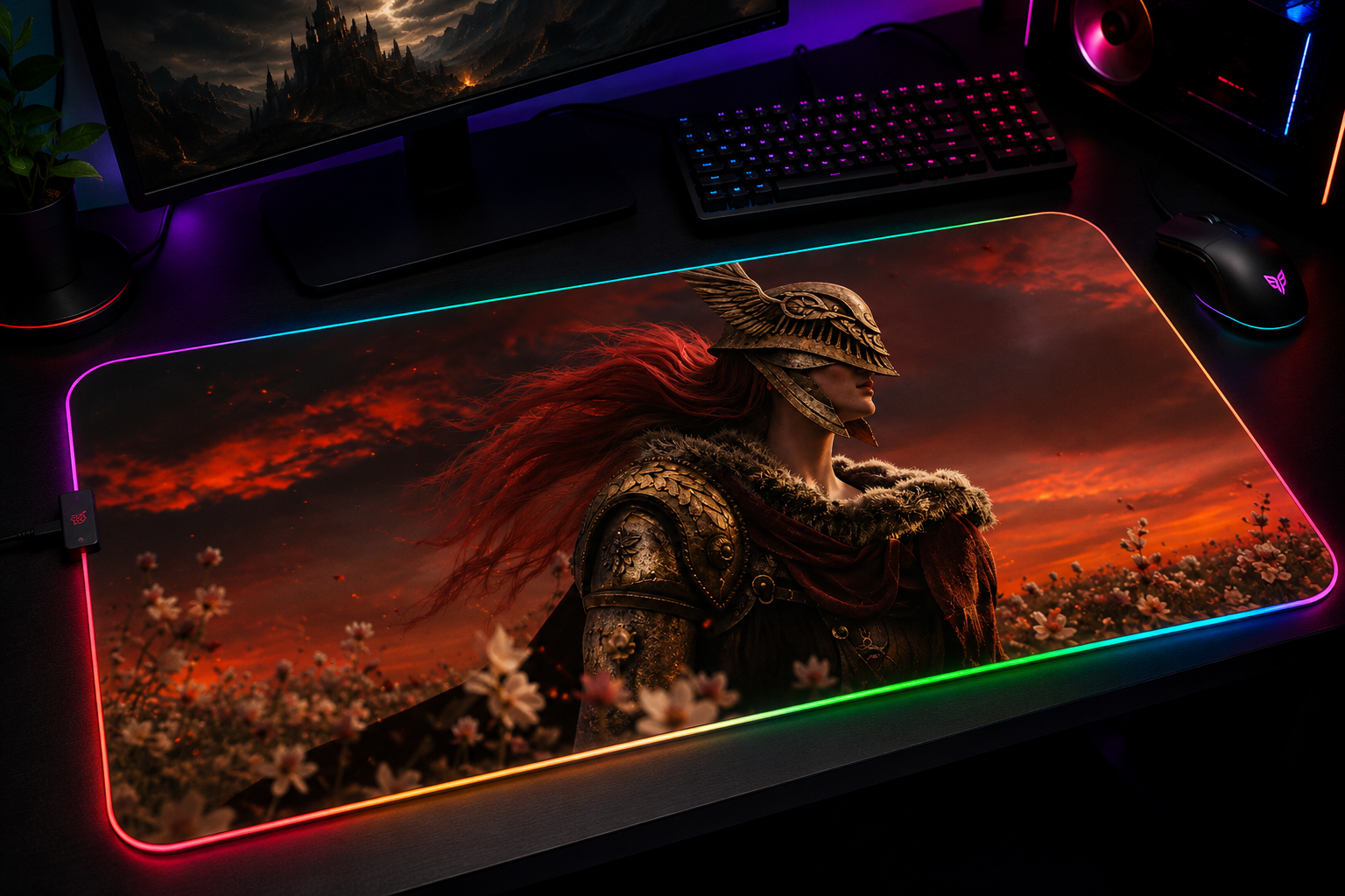 Elden Ring Inspired XXL Gaming Mouse Pad 12