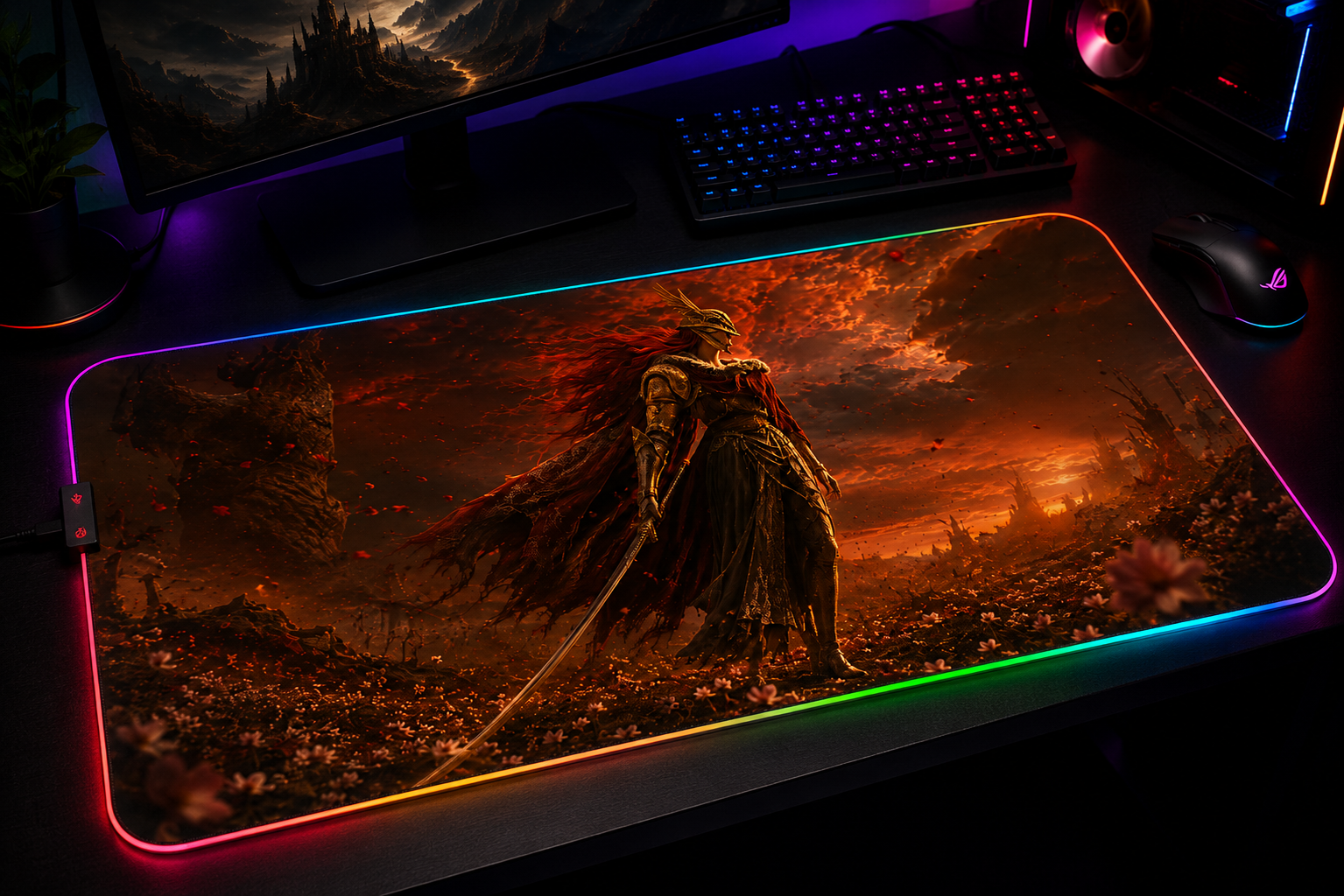 Elden Ring Inspired XXL Gaming Mouse Pad 13