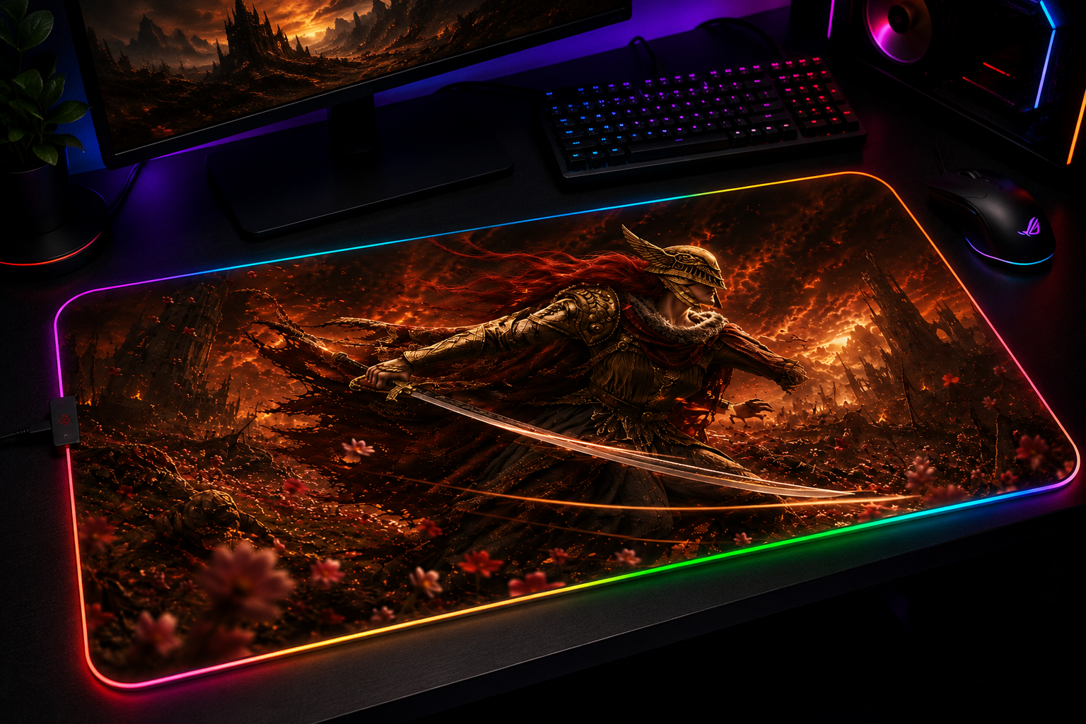 Elden Ring Inspired XXL Gaming Mouse Pad 14