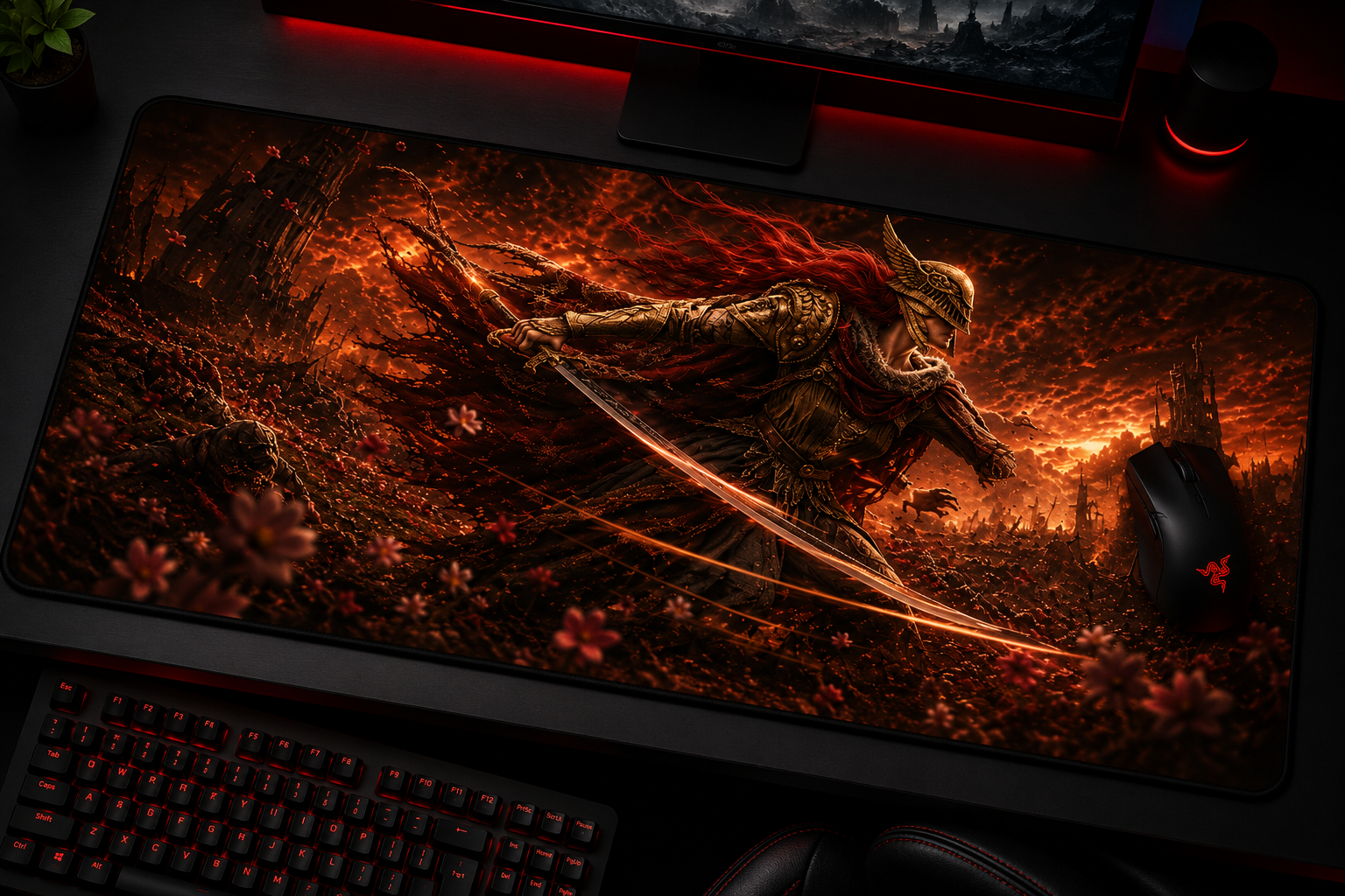Elden Ring Inspired XXL Gaming Mouse Pad 14