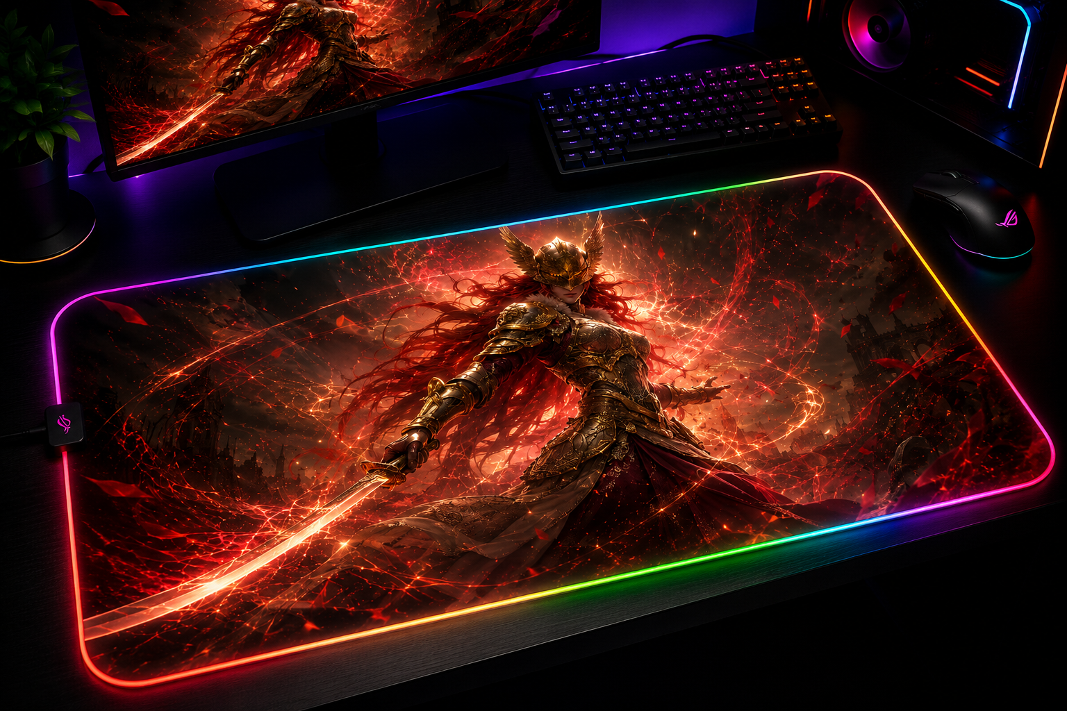Elden Ring Inspired XXL Gaming Mouse Pad 19