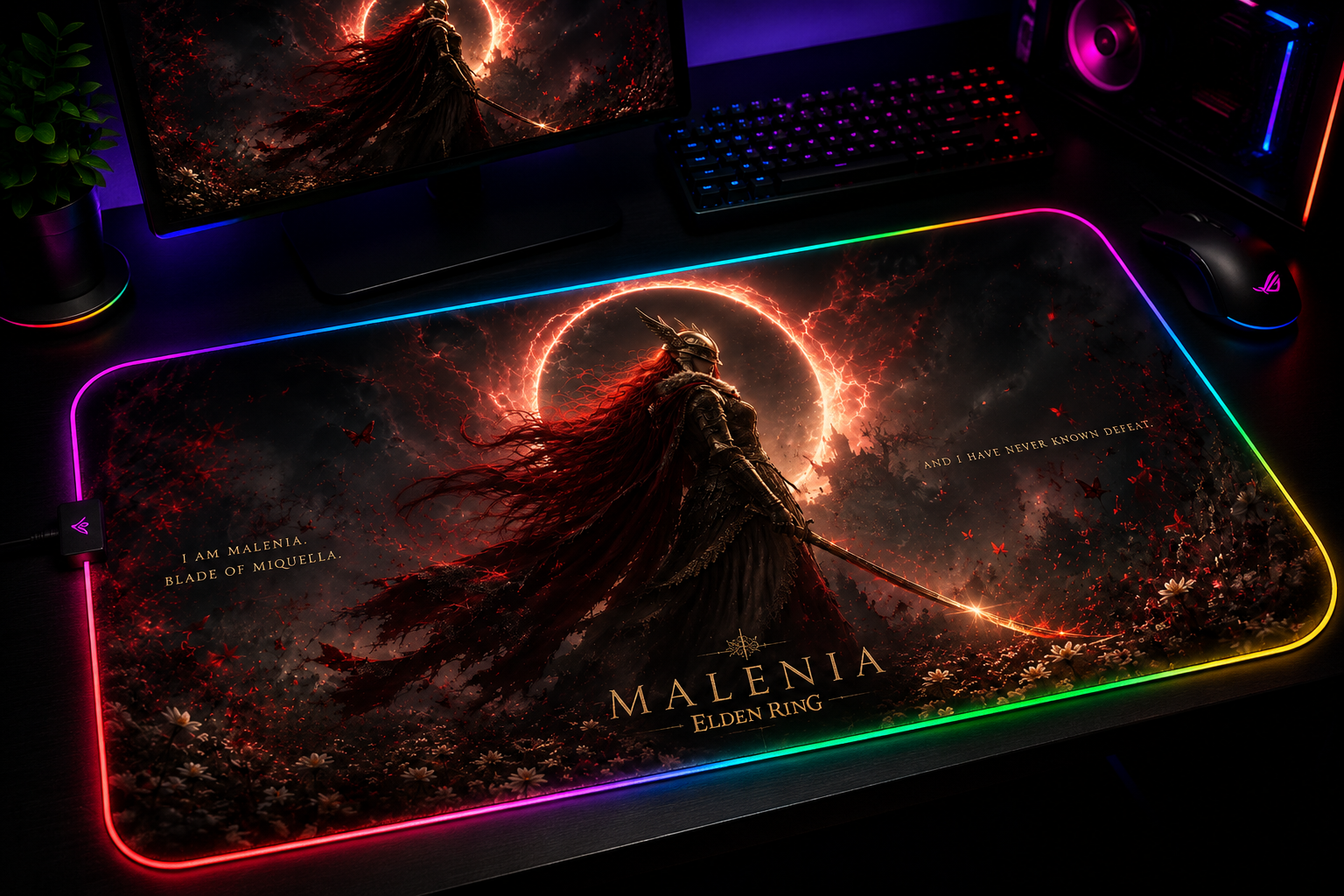 Elden Ring Inspired XXL Gaming Mouse Pad 20