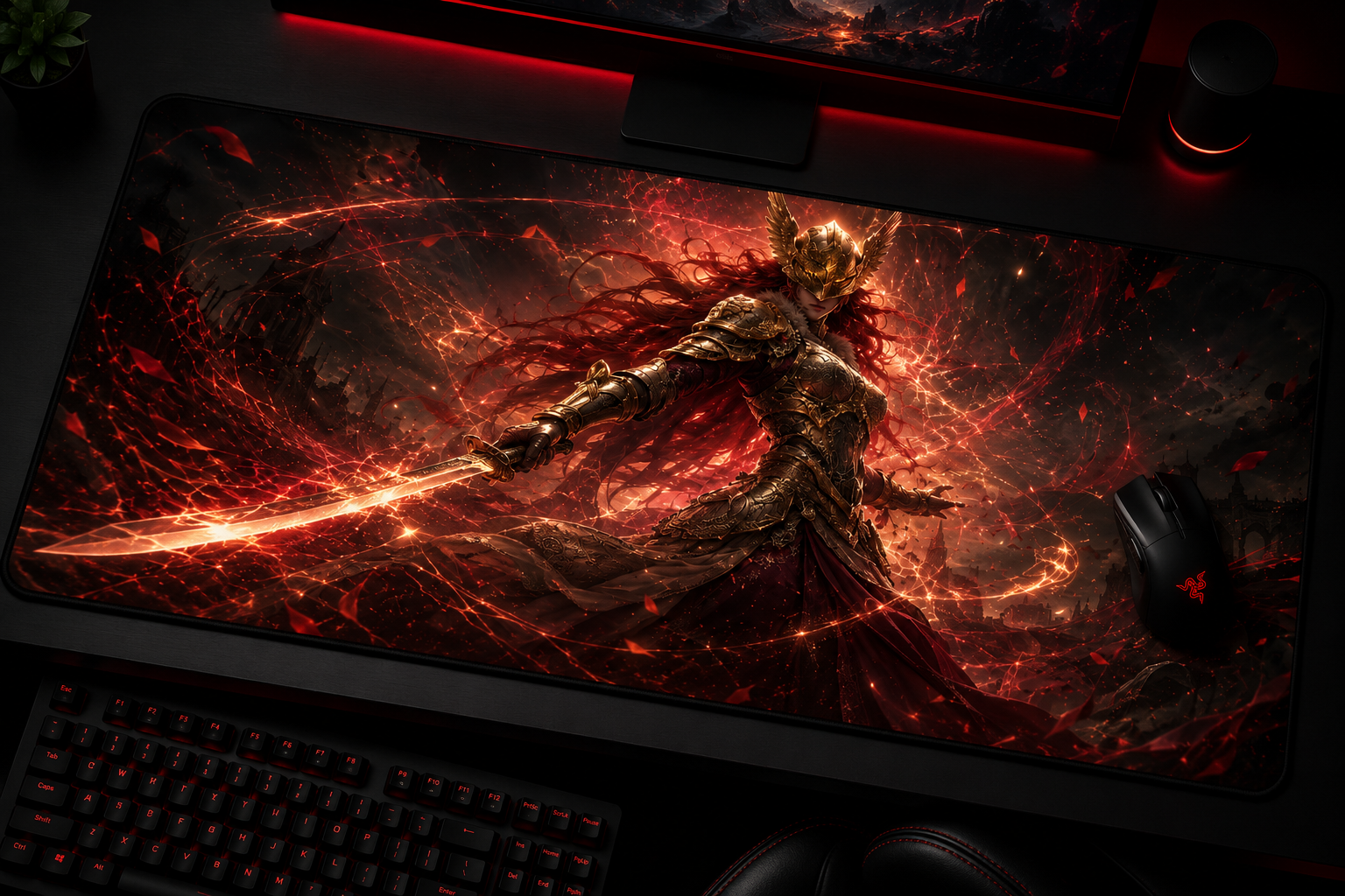 Elden Ring Inspired XXL Gaming Mouse Pad 20