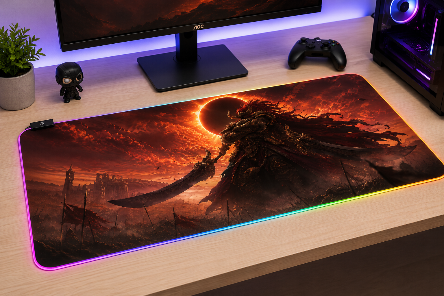 Elden Ring Inspired XXL Gaming Mouse Pad 30