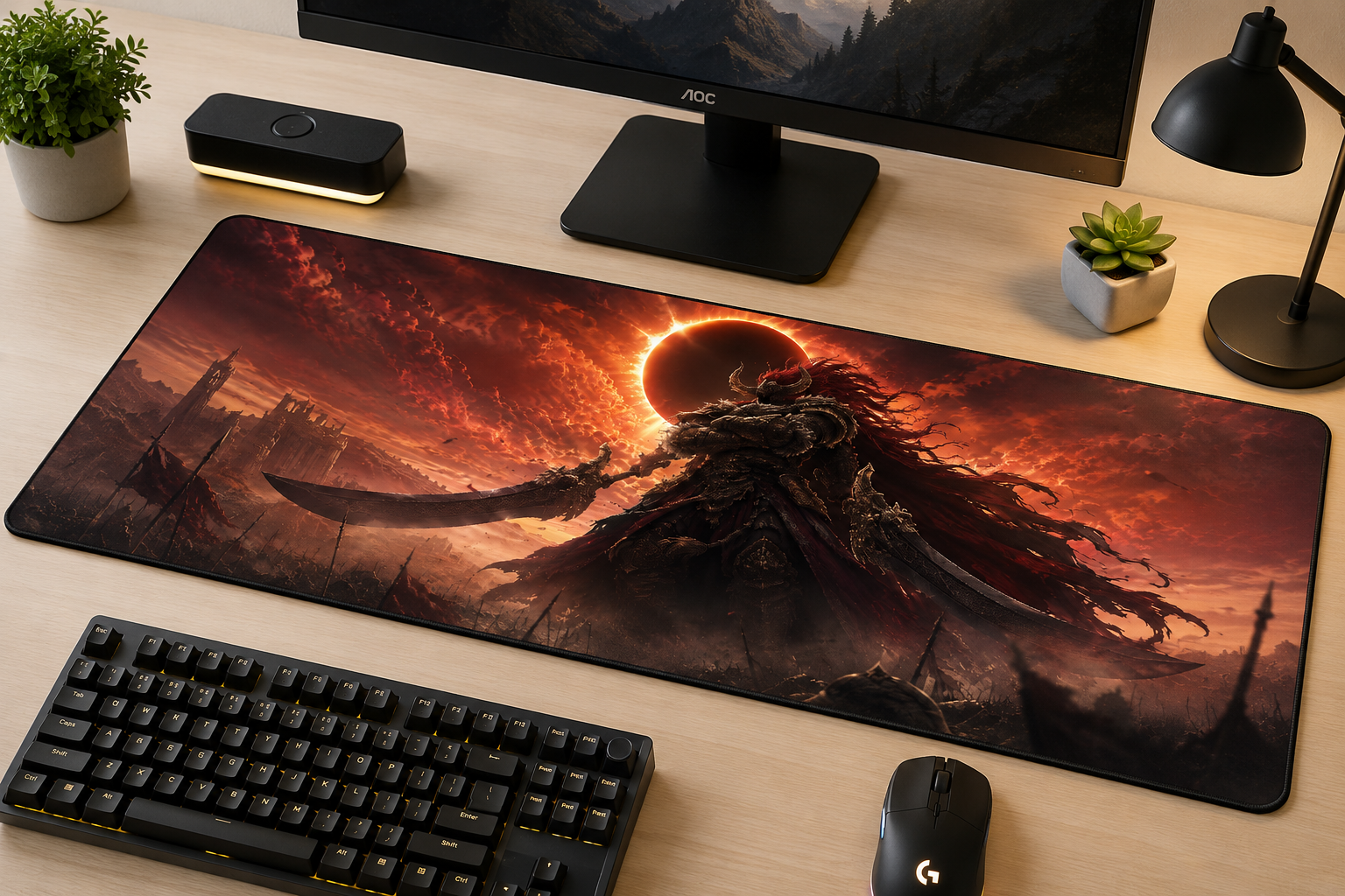 Elden Ring Inspired XXL Gaming Mouse Pad 30