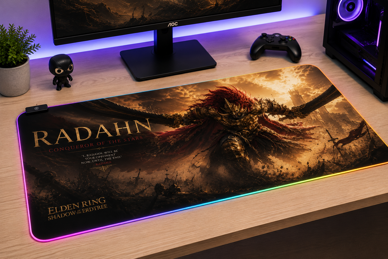 Elden Ring Inspired XXL Gaming Mouse Pad 32