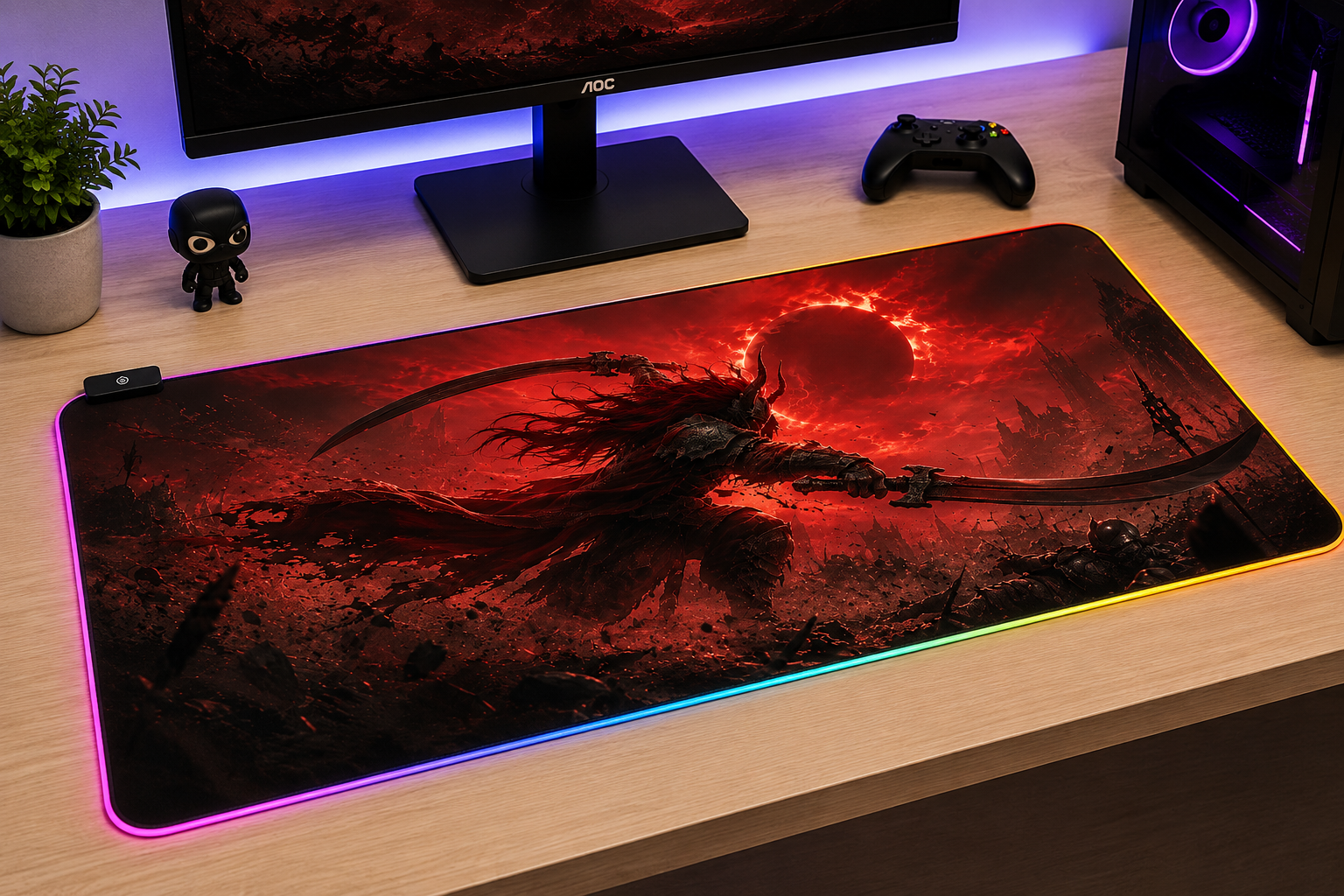 Elden Ring Inspired XXL Gaming Mouse Pad 34