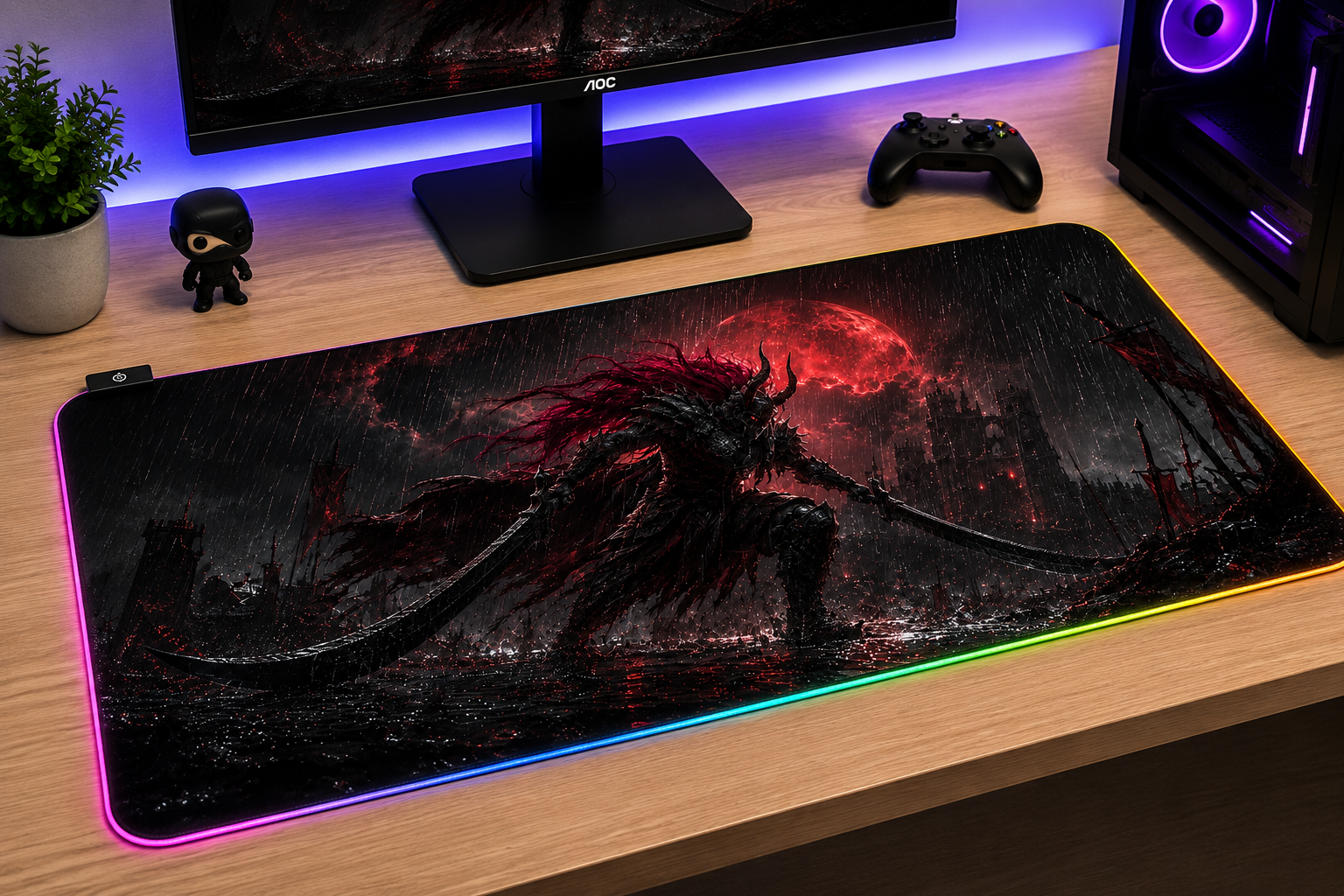Elden Ring Inspired XXL Gaming Mouse Pad 36