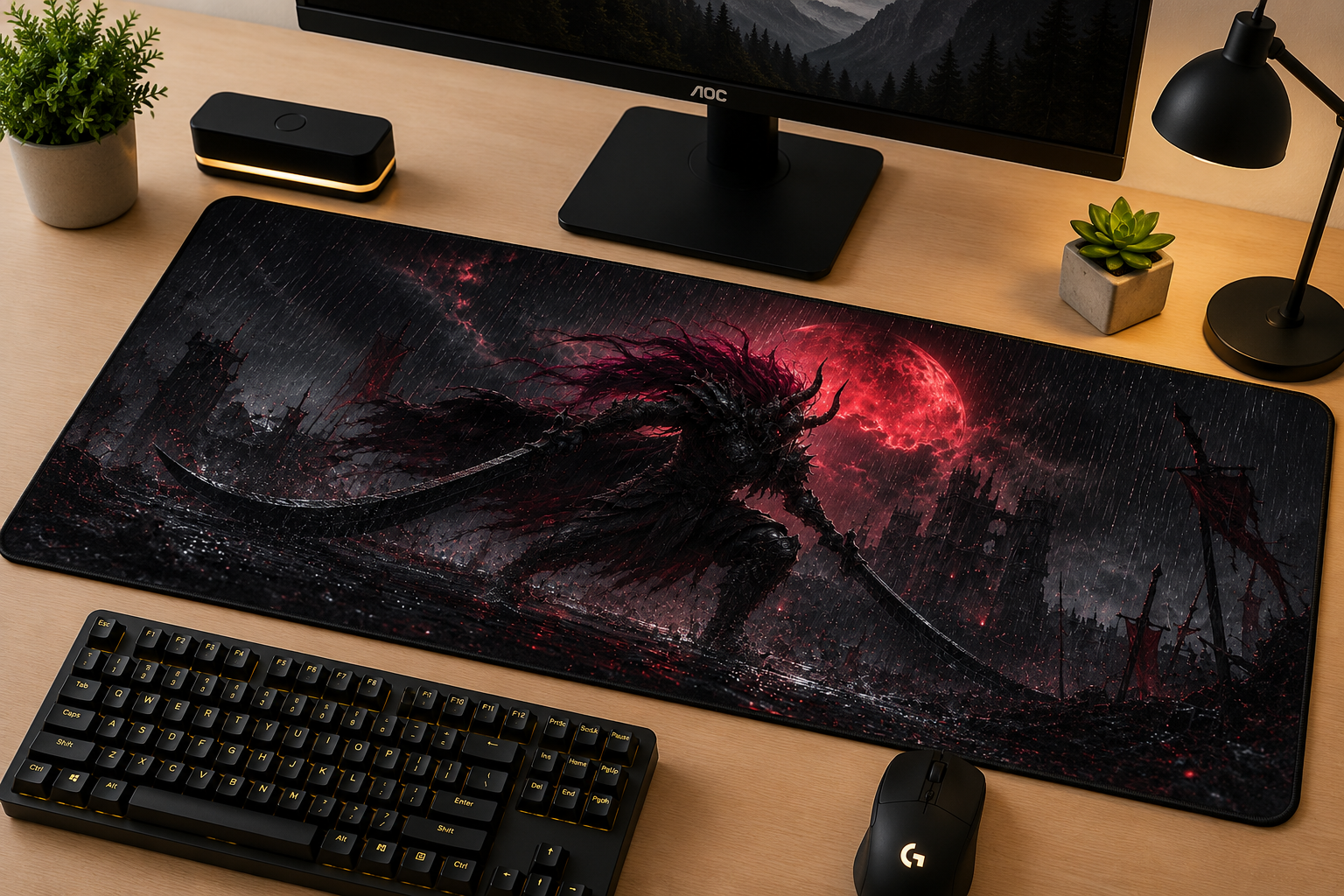 Elden Ring Inspired XXL Gaming Mouse Pad 36