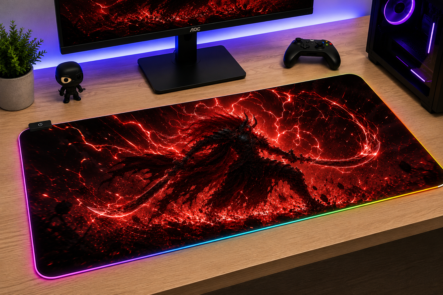 Elden Ring Inspired XXL Gaming Mouse Pad 38