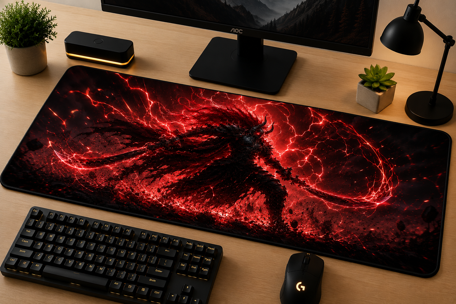 Elden Ring Inspired XXL Gaming Mouse Pad 38