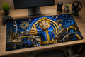 Fallout inspired XXL gaming mouse pad 02 Non-LED