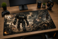 Fallout inspired XXL gaming mouse pad 08 Non-LED