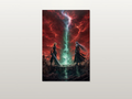 Final Fantasy VII inspired canvas poster artwork 05