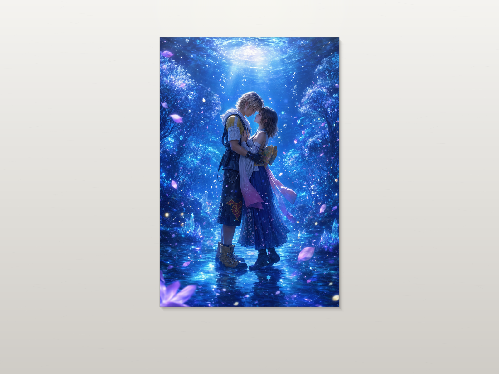 Final Fantasy X inspired canvas poster artwork 03