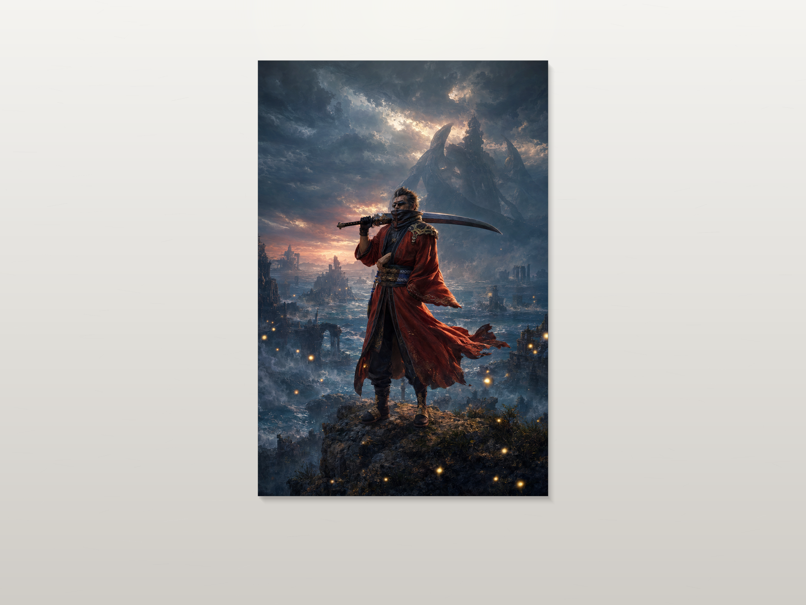 Final Fantasy X inspired canvas poster artwork 04