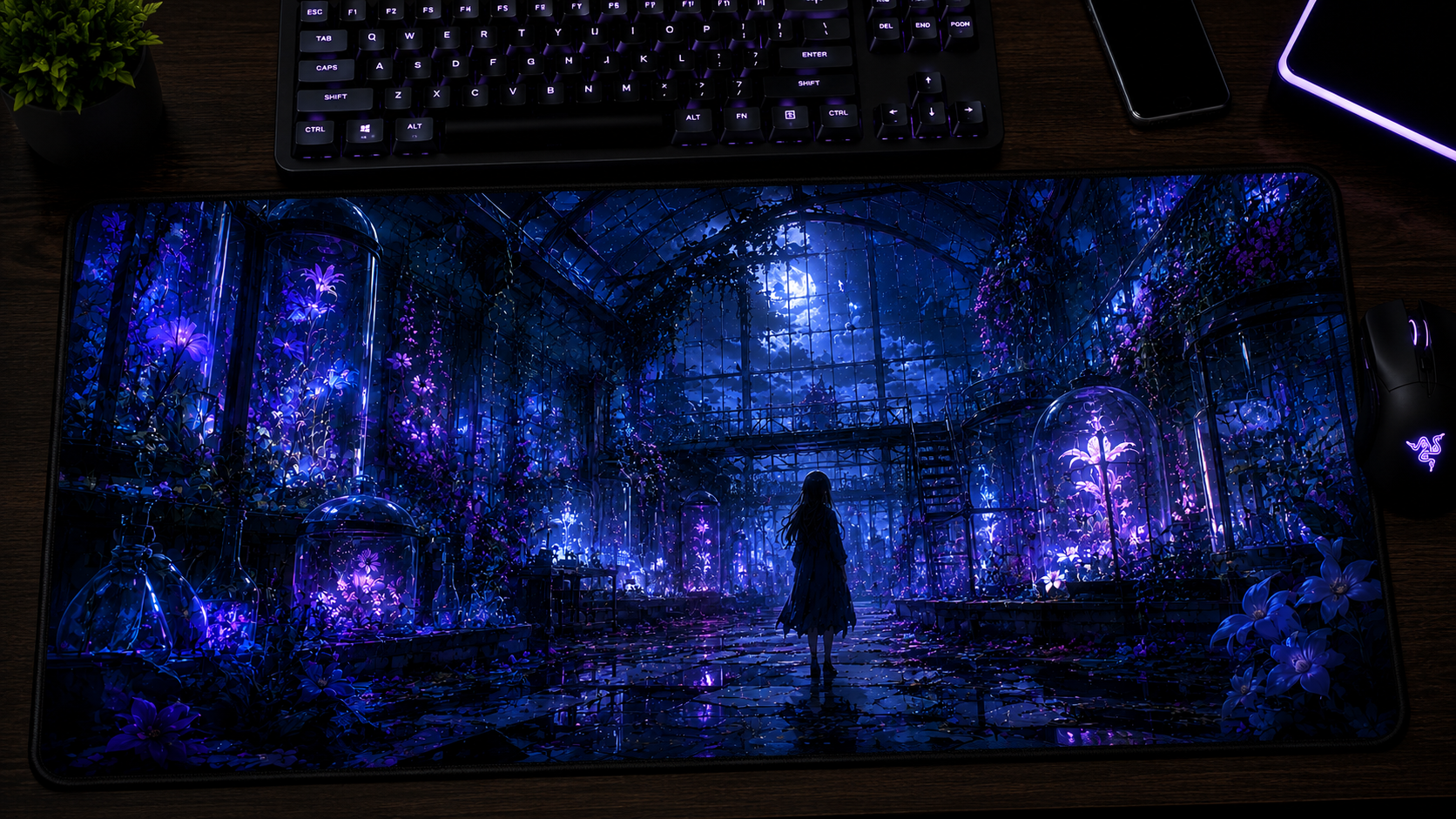 Fool Night Inspired XXL Gaming Mouse Pad 03 Non-LED