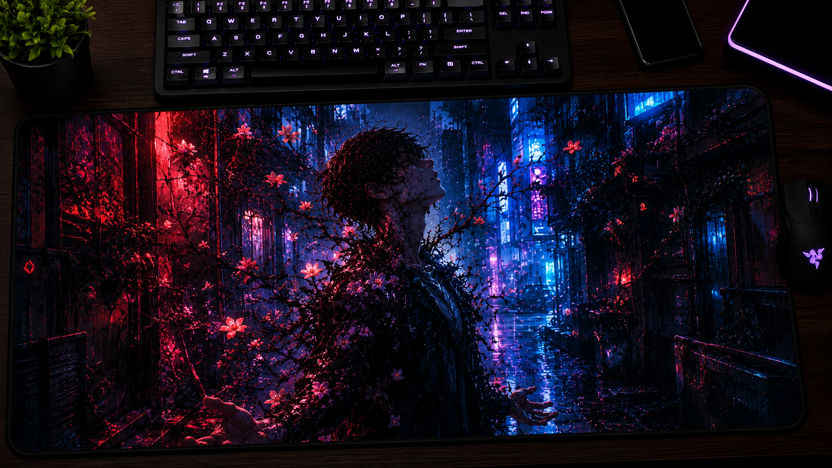 Fool Night Inspired XXL Gaming Mouse Pad 05 Non-LED