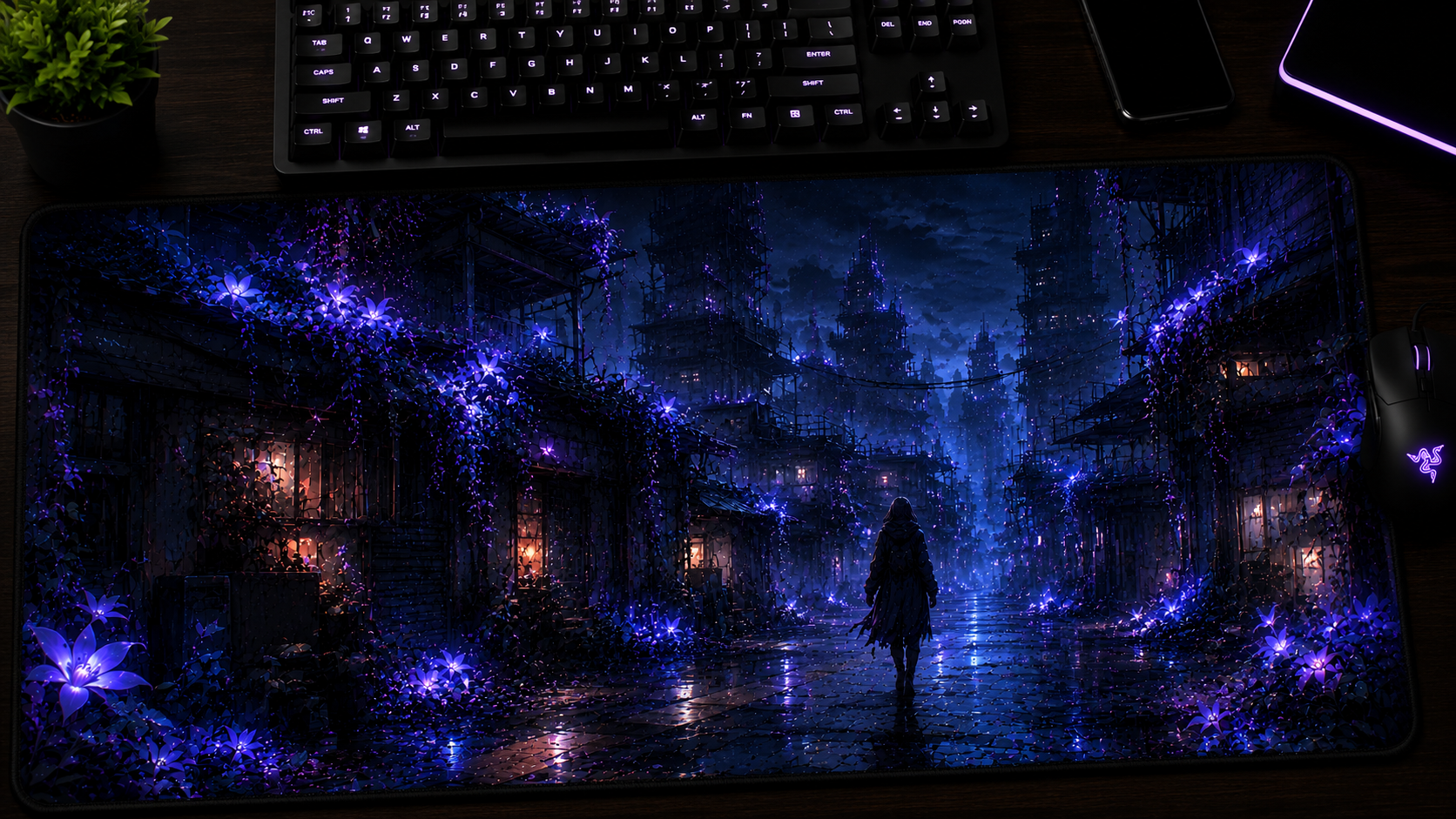 Fool Night Inspired XXL Gaming Mouse Pad 09 Non-LED