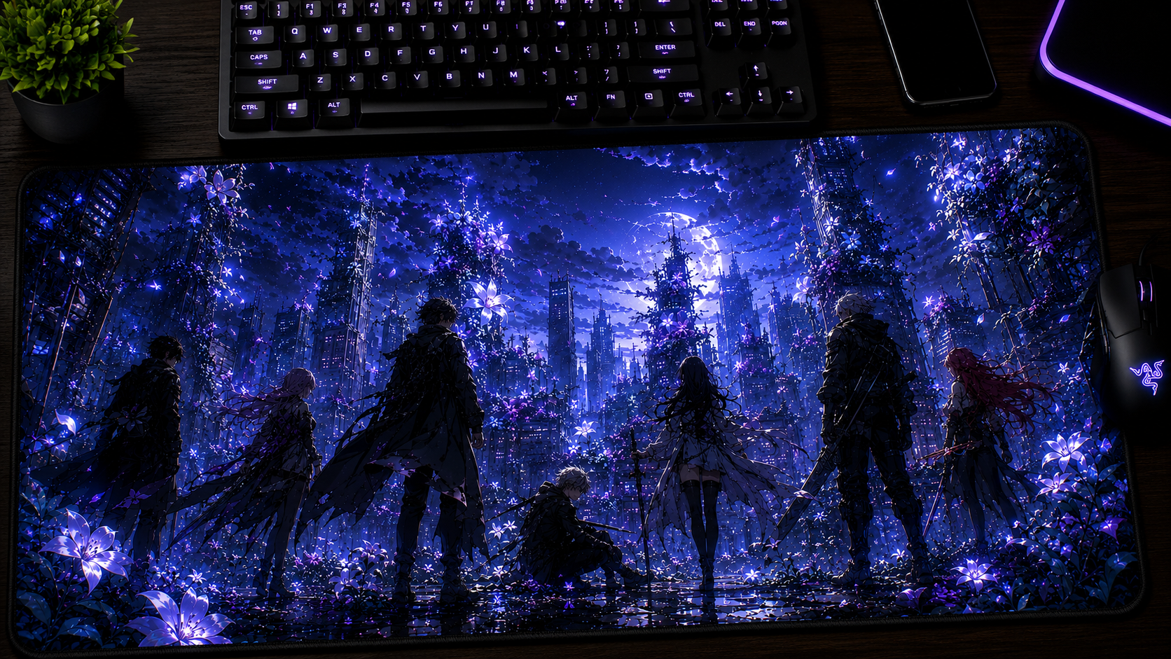 Fool Night Inspired XXL Gaming Mouse Pad 10 Non-LED
