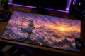 Frieren inspired XXL gaming mouse pad 09 Non-LED