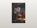 Frieren inspired canvas poster artwork 05
