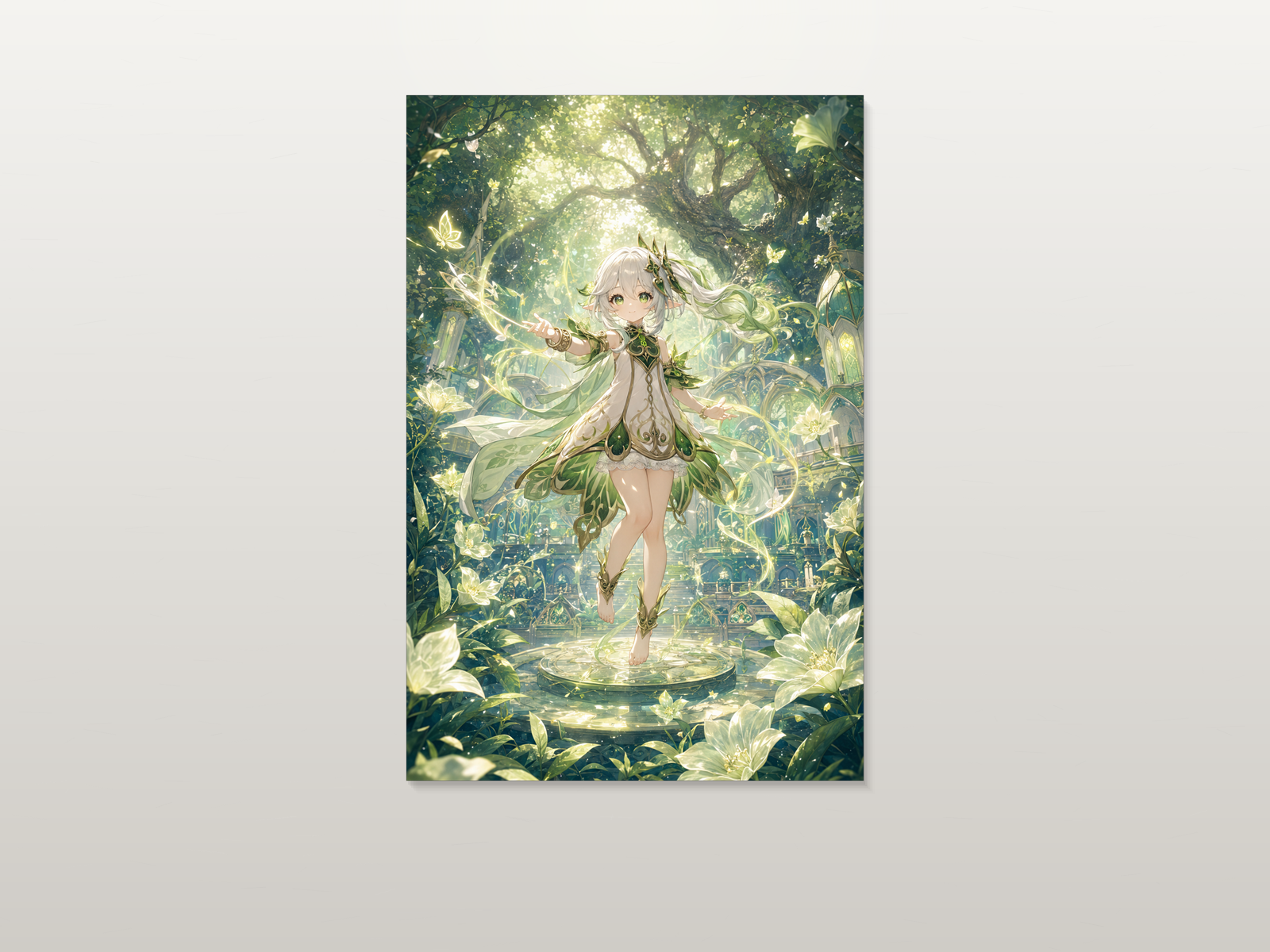 Genshin Impact inspired canvas poster artwork 02