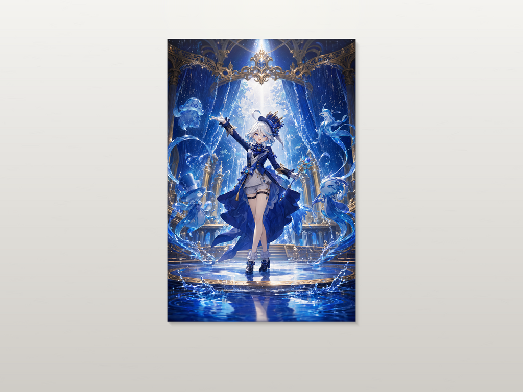 Genshin Impact inspired canvas poster artwork 03