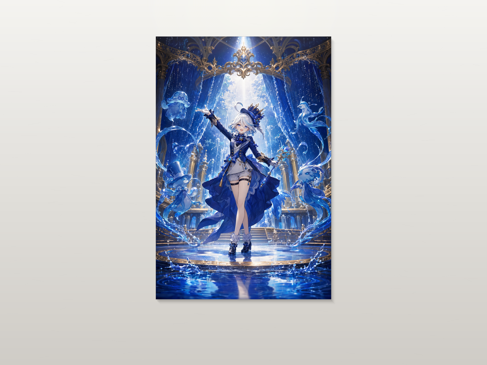 Genshin Impact inspired canvas poster artwork 03