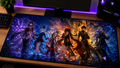 Genshin Impact Inspired XXL Gaming Mouse Pad 05 - Non-LED