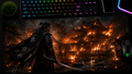 Ghost of Tsushima inspired XXL gaming mouse pad 05 Non-LED