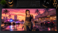 GTA VI Inspired XXL Gaming Mouse Pad 02