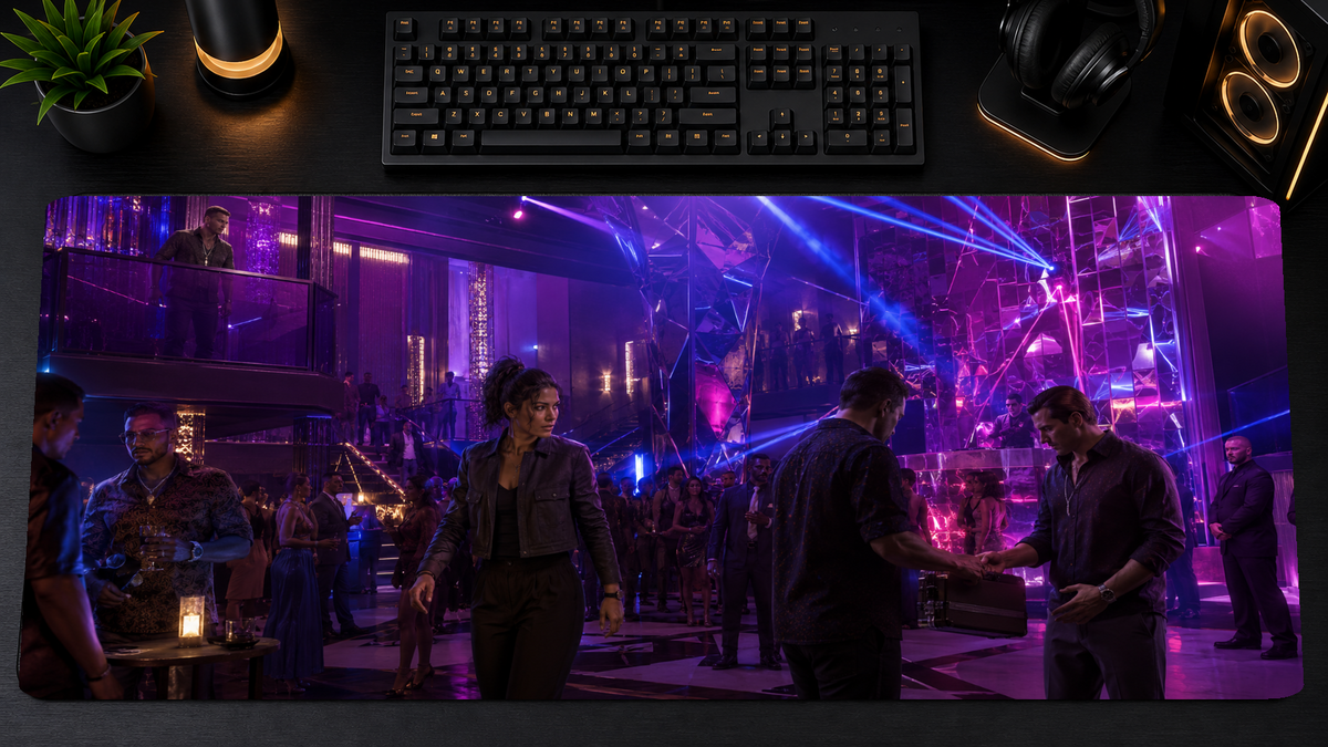 GTA VI Inspired XXL Gaming Mouse Pad 08