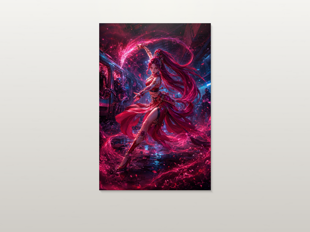 K-Pop Warriors inspired canvas poster artwork 03