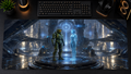 Halo inspired XXL gaming mouse pad 02 Non-LED version, 3 mm thick