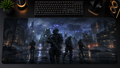 Halo inspired XXL gaming mouse pad 04 Non-LED version, 3 mm thick