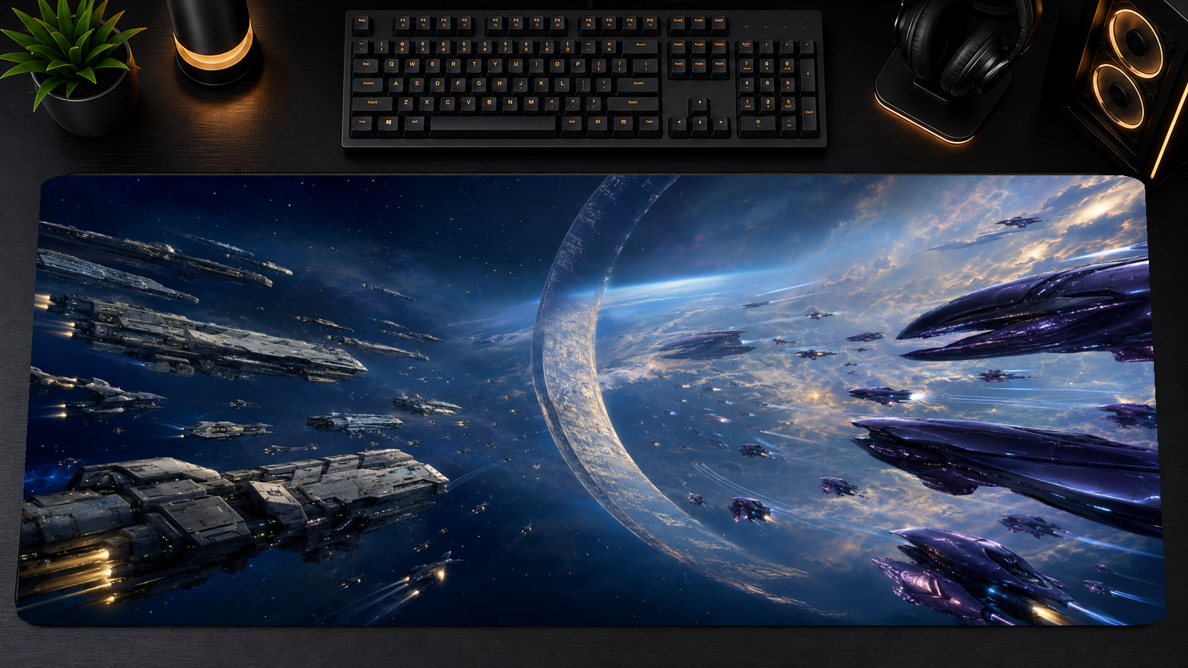 Halo inspired XXL gaming mouse pad 06 Non-LED version, 3 mm thick