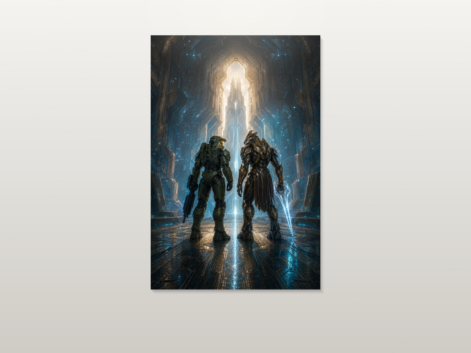 Halo inspired canvas poster artwork 01