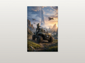 Halo inspired canvas poster artwork 02