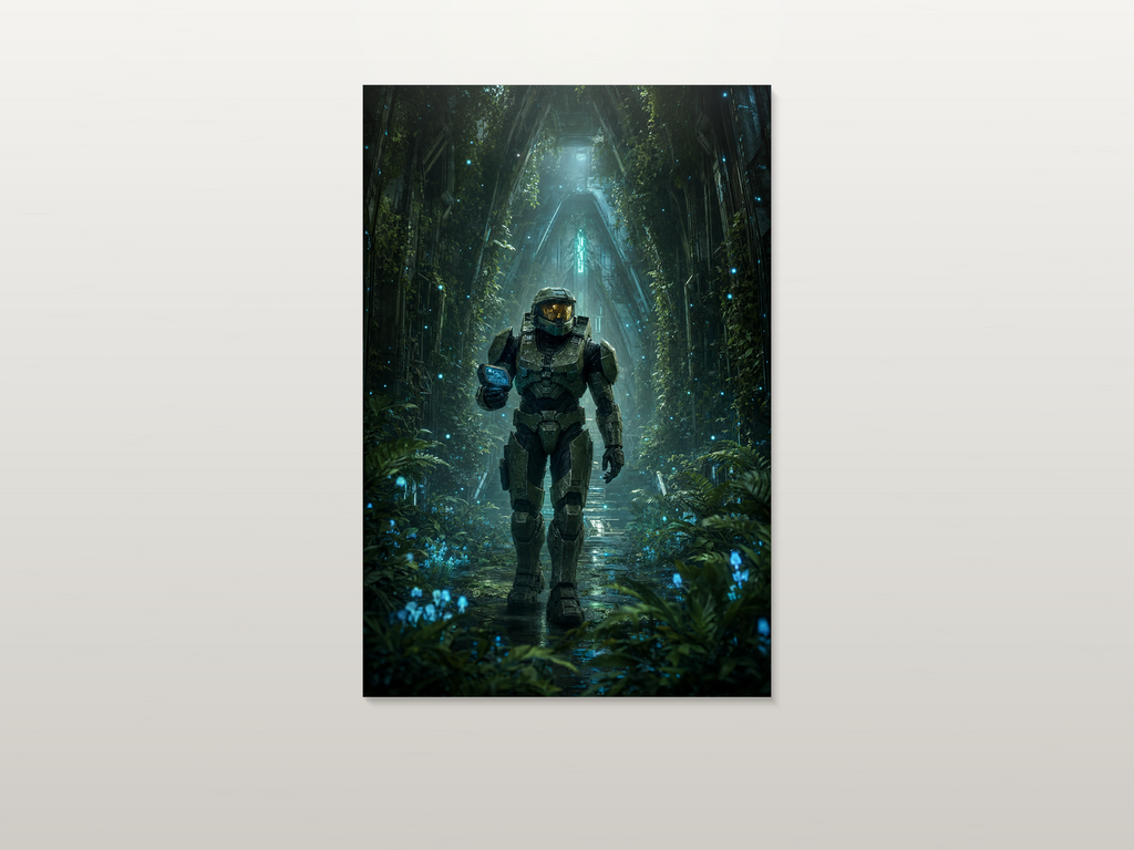Halo inspired canvas poster artwork 03