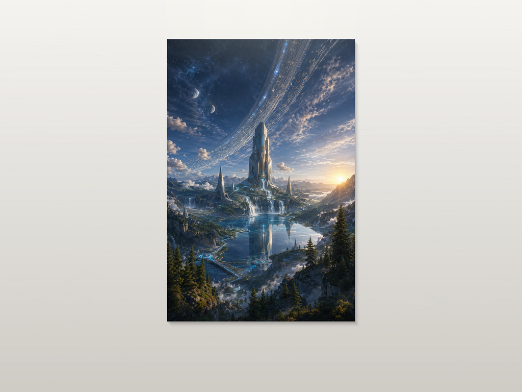 Halo inspired canvas poster artwork 04