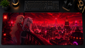 Hazbin Hotel inspired XXL gaming mouse pad 04 Non-LED version, 3 mm thick