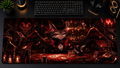Hazbin Hotel inspired XXL gaming mouse pad 06 Non-LED version, 3 mm thick